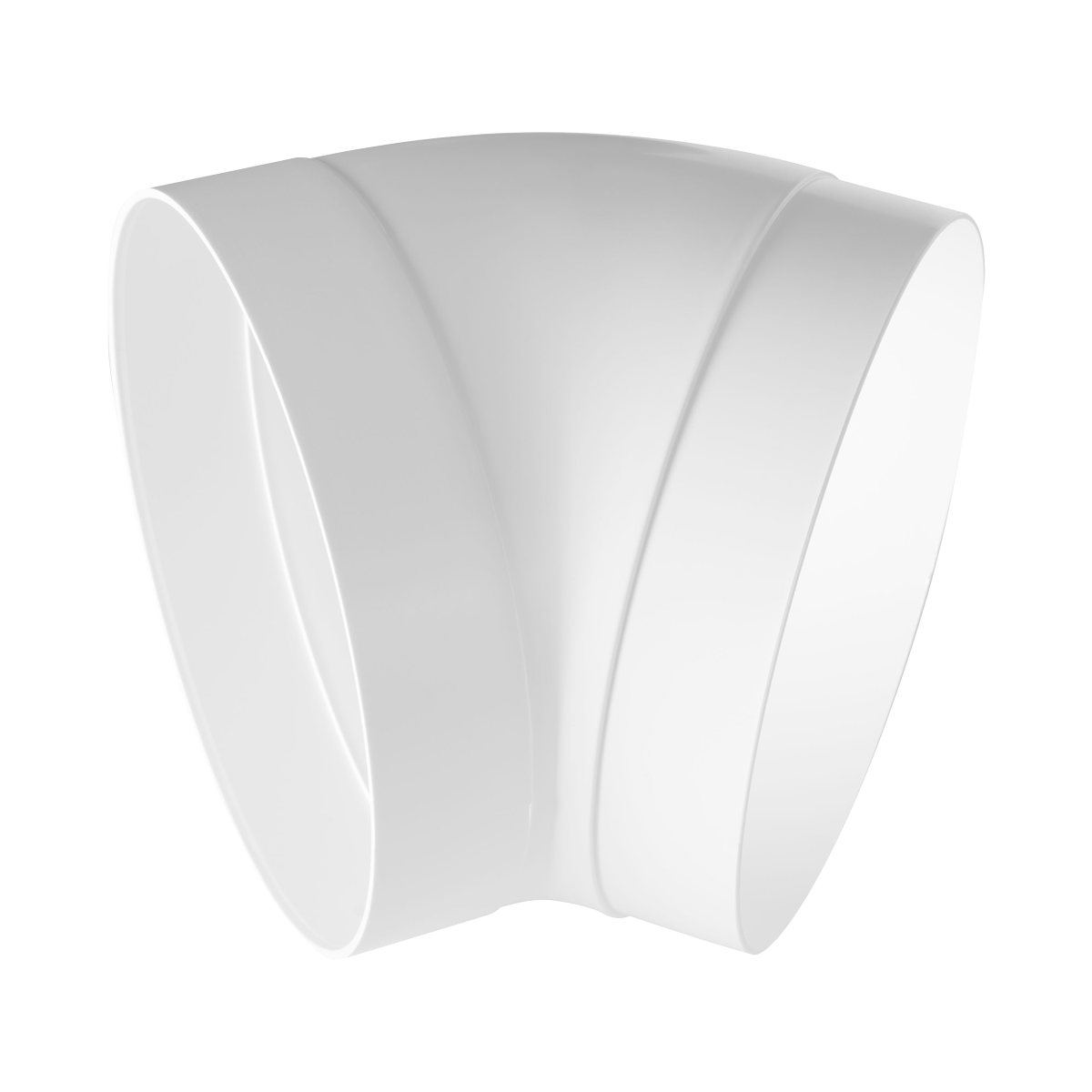 Awenta - Cot din PVC pentru tubulatură, Ø160 mm, 45 grade