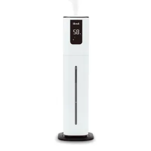 Levoit - OasisMist 1000S, Umidificator, Smart, Ultrasonic Cool Mist Tower, Autonomie 100 ore, Control Voce , Telecomanda, Rezervor 10 L