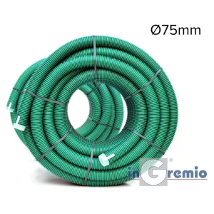 InGremio - Tubulatură flexibilă, Airflex Spectra-1000, HDPE, Ø75mm (1 colac = 50 ml)