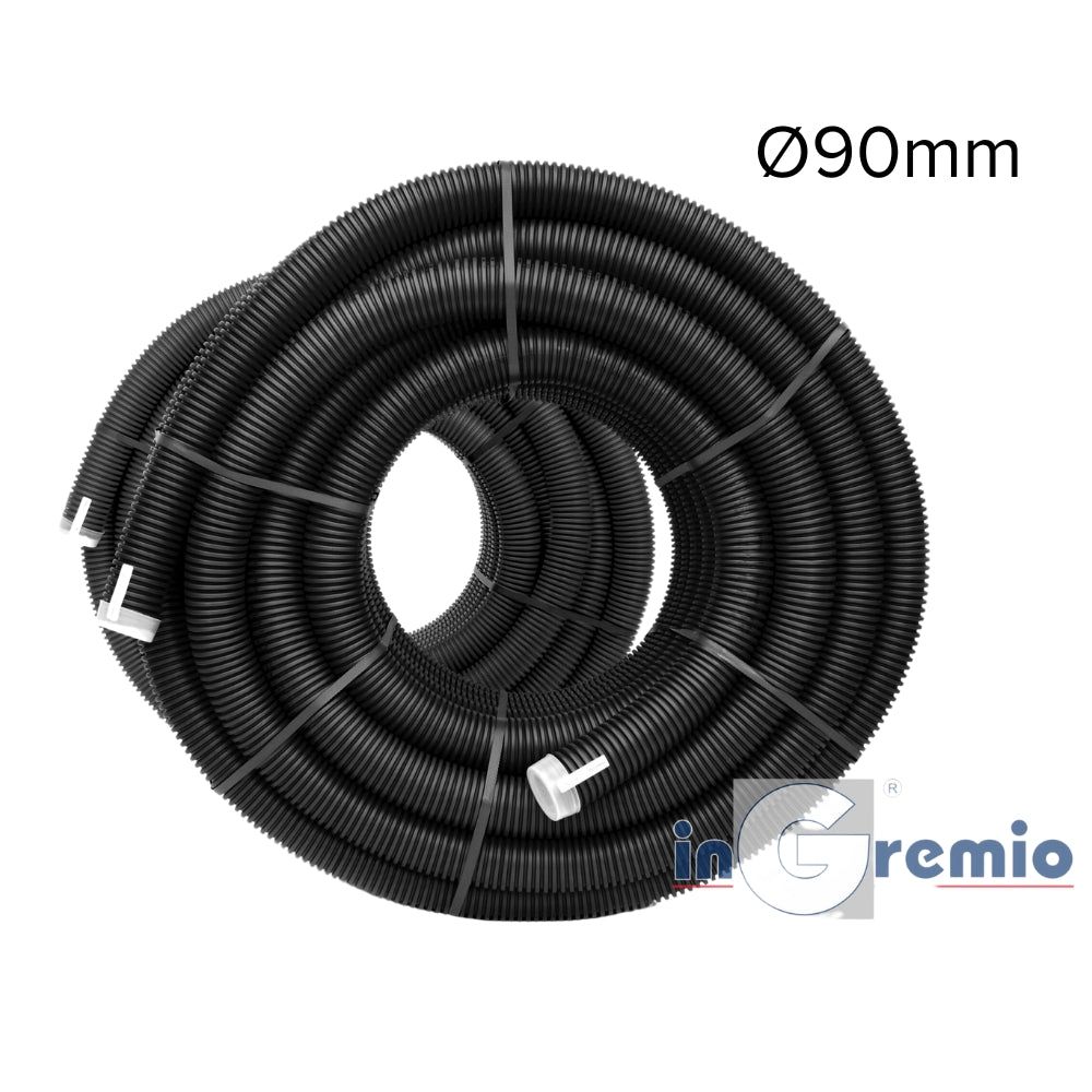 InGremio - Tubulatură flexibilă, BlackFlex Spectra-200, HDPE, Ø90mm (1 colac = 50 ml)