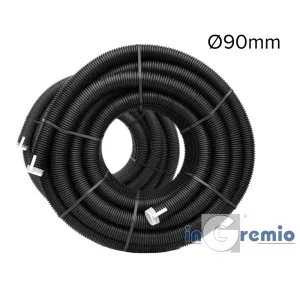 InGremio - Tubulatură flexibilă, BlackFlex Spectra-200, HDPE, Ø90mm (1 colac = 50 ml)