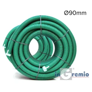 InGremio - Tubulatură flexibilă, Airflex Spectra-1000, HDPE, Ø90mm (1 colac = 50 ml)