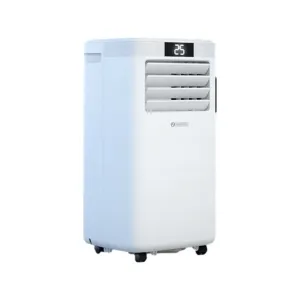 Olimpia Splendid - Aer condiționat portabil, DOLCECLIMA 10 HP, WiFi, 80 m³, 9.000 BTU, 4 moduri functionare, Mod Noapte, Timer, Alb